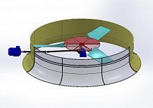Вентиляторы осевые для градирен ВГ